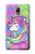 W3264 Pastel Unicorn Hard Case and Leather Flip Case For Samsung Galaxy Note 4