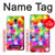 W3292 Colourful Disco Star Hard Case and Leather Flip Case For Samsung Galaxy Note 4