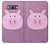 W3269 Pig Cartoon Hard Case and Leather Flip Case For Samsung Galaxy J5 (2016)