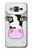 W3257 Cow Cartoon Hard Case and Leather Flip Case For Samsung Galaxy On5