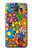 W3281 Colorful Hippie Flowers Pattern Hard Case and Leather Flip Case For Samsung Galaxy On5