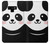 W2662 Cute Panda Cartoon Hard Case and Leather Flip Case For Note 9 Samsung Galaxy Note9