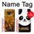 W2662 Cute Panda Cartoon Hard Case and Leather Flip Case For Note 9 Samsung Galaxy Note9