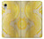 W2713 Yellow Snake Skin Graphic Printed Hard Case and Leather Flip Case For iPhone XR