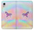 W3203 Rainbow Unicorn Hard Case and Leather Flip Case For iPhone XR