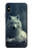 W1516 White Wolf Hard Case and Leather Flip Case For iPhone X, iPhone XS