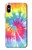 W1697 Tie Dye Colorful Graphic Printed Hard Case and Leather Flip Case For iPhone X, iPhone XS