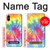 W1697 Tie Dye Colorful Graphic Printed Hard Case and Leather Flip Case For iPhone X, iPhone XS