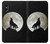 W1981 Wolf Howling at The Moon Hard Case and Leather Flip Case For iPhone X, iPhone XS