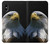 W2046 Bald Eagle Hard Case and Leather Flip Case For iPhone X, iPhone XS