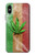 W2109 Marijuana Rasta Flag Hard Case and Leather Flip Case For iPhone X, iPhone XS