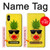 W2443 Funny Pineapple Sunglasses Kiss Hard Case and Leather Flip Case For iPhone X, iPhone XS