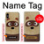 W2825 Cute Cartoon Raccoon Hard Case and Leather Flip Case For iPhone X, iPhone XS