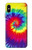 W2884 Tie Dye Swirl Color Hard Case and Leather Flip Case For iPhone X, iPhone XS