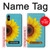 W3039 Vintage Sunflower Blue Hard Case and Leather Flip Case For iPhone X, iPhone XS