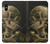 W3358 Vincent Van Gogh Skeleton Cigarette Hard Case and Leather Flip Case For iPhone X, iPhone XS