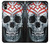 W0223 Vampire Skull Tattoo Hard Case and Leather Flip Case For iPhone XS Max