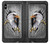 W0855 Eagle Metal Hard Case and Leather Flip Case For iPhone XS Max