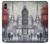 W1295 Eiffel Painting of Paris Hard Case and Leather Flip Case For iPhone XS Max