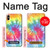 W1697 Tie Dye Colorful Graphic Printed Hard Case and Leather Flip Case For iPhone XS Max