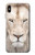 W2399 White Lion Face Hard Case and Leather Flip Case For iPhone XS Max