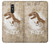 W2372 T-Rex Jurassic Fossil Hard Case and Leather Flip Case For LG Q Stylo 4, LG Q Stylus