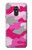 W2525 Pink Camo Camouflage Hard Case and Leather Flip Case For LG Q Stylo 4, LG Q Stylus