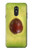 W2552 Avocado Fruit Hard Case and Leather Flip Case For LG Q Stylo 4, LG Q Stylus