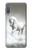 W0932 White Horse Hard Case and Leather Flip Case For Samsung Galaxy A7 (2018)