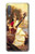 W1420 Saraswati Hindu Goddess Hard Case and Leather Flip Case For Samsung Galaxy A7 (2018)