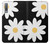 W2315 Daisy White Flowers Hard Case and Leather Flip Case For Samsung Galaxy A7 (2018)