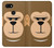 W2721 Cute Grumpy Monkey Cartoon Hard Case and Leather Flip Case For Google Pixel 3