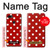 W2951 Red Polka Dots Hard Case and Leather Flip Case For Google Pixel 3 XL