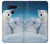 W0285 Polar Bear Family Arctic Hard Case and Leather Flip Case For LG V40, LG V40 ThinQ