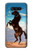 W0934 Wild Black Horse Hard Case and Leather Flip Case For LG V40, LG V40 ThinQ