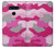 W2525 Pink Camo Camouflage Hard Case and Leather Flip Case For LG V40, LG V40 ThinQ