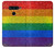 W2683 Rainbow LGBT Pride Flag Hard Case and Leather Flip Case For LG V40, LG V40 ThinQ