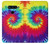 W2884 Tie Dye Swirl Color Hard Case and Leather Flip Case For LG V40, LG V40 ThinQ