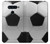 W2964 Football Soccer Ball Hard Case and Leather Flip Case For LG V40, LG V40 ThinQ