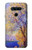 W3339 Claude Monet Antibes Seen from the Salis Gardens Hard Case and Leather Flip Case For LG V40, LG V40 ThinQ