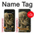 W3358 Vincent Van Gogh Skeleton Cigarette Hard Case and Leather Flip Case For LG V40, LG V40 ThinQ