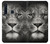 W1352 Lion Face Hard Case and Leather Flip Case For Samsung Galaxy A9 (2018), A9 Star Pro, A9s