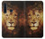 W3182 Lion Hard Case and Leather Flip Case For Samsung Galaxy A9 (2018), A9 Star Pro, A9s