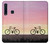 W3252 Bicycle Sunset Hard Case and Leather Flip Case For Samsung Galaxy A9 (2018), A9 Star Pro, A9s