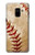 W0064 Baseball Hard Case and Leather Flip Case For Samsung Galaxy A8 (2018)