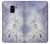 W1134 White Horse Unicorn Hard Case and Leather Flip Case For Samsung Galaxy A8 (2018)