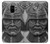 W1827 Japan Samurai Helmet Hard Case and Leather Flip Case For Samsung Galaxy A8 (2018)