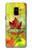 W2523 Canada Autumn Maple Leaf Hard Case and Leather Flip Case For Samsung Galaxy A8 (2018)