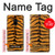 W0576 Tiger Skin Hard Case and Leather Flip Case For Samsung Galaxy A8 Plus (2018)