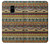 W2860 Aztec Boho Hippie Pattern Hard Case and Leather Flip Case For Samsung Galaxy A8 Plus (2018)